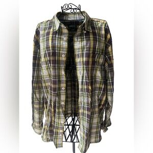 Orvis Men’s Multicolor Plaid Button-Down. Size L. Like New. Business Casual.